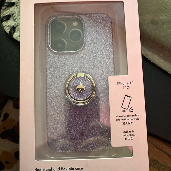 Kate spade ring stand and flexible phone case - Picture 4 of 4